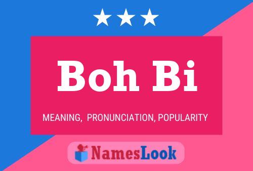 Boh Bi Name Poster