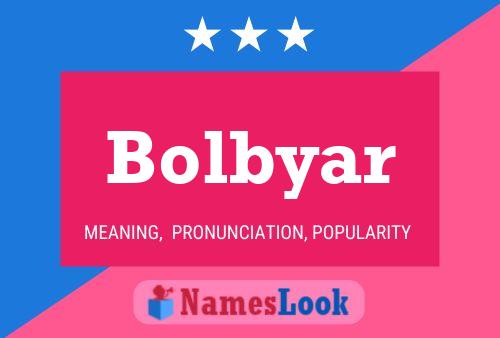 Bolbyar Name Poster