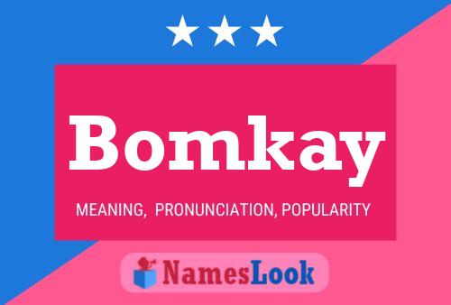 Bomkay Name Poster