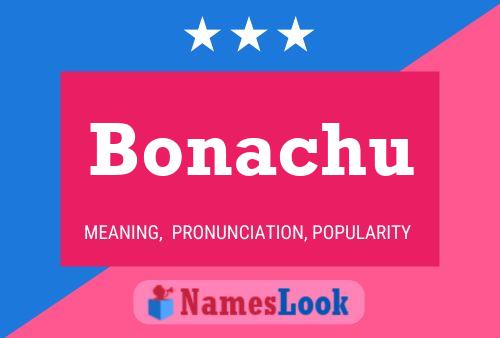 Bonachu Name Poster