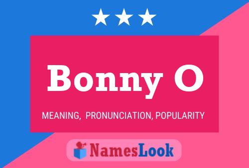 Bonny O Name Poster