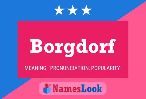 Borgdorf Name Poster