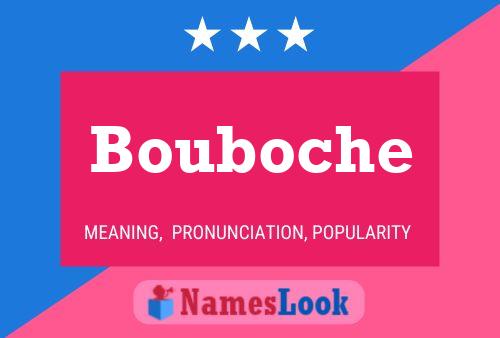 Bouboche Name Poster