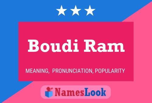 Boudi Ram Name Poster