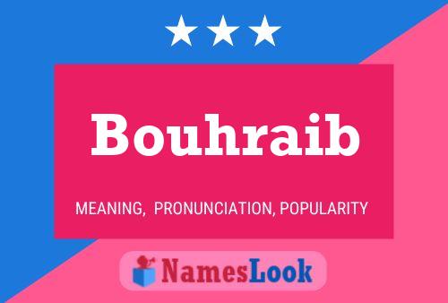 Bouhraib Name Poster