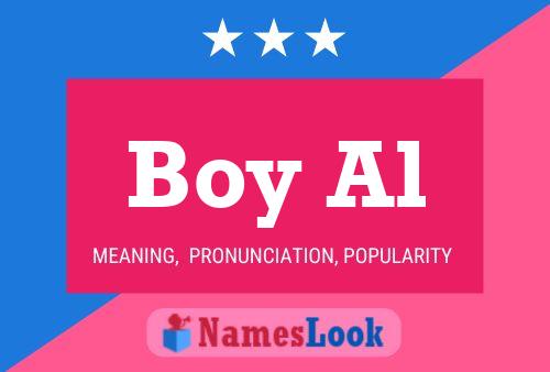 Boy Al Name Poster