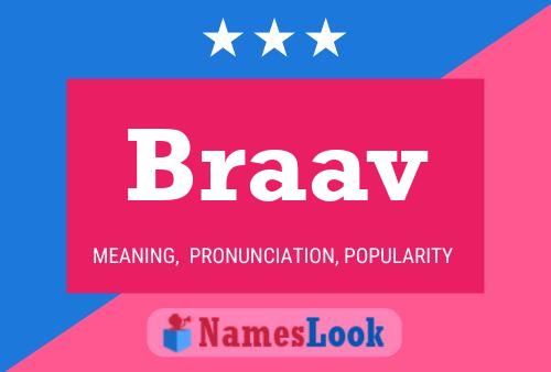 Braav Name Poster