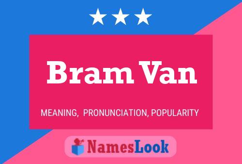 Bram Van Name Poster