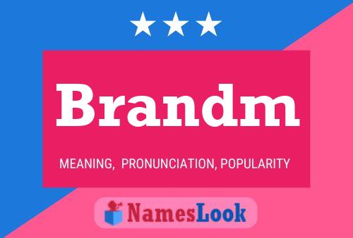 Brandm Name Poster