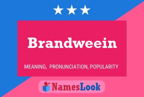 Brandweein Name Poster