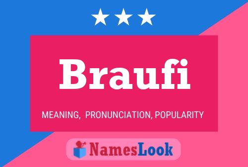 Braufi Name Poster