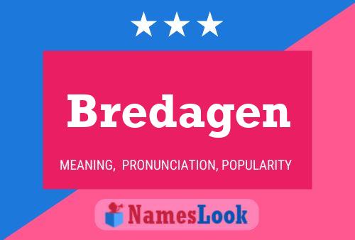 Bredagen Name Poster