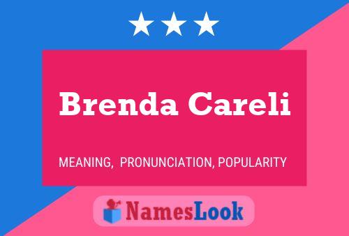 Brenda Careli Name Poster