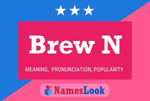 Brew N Name Poster