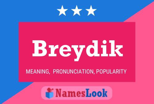 Breydik Name Poster