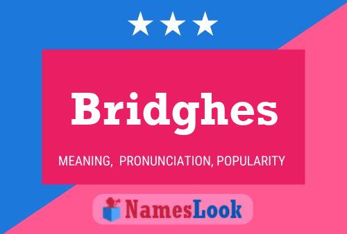 Bridghes Name Poster