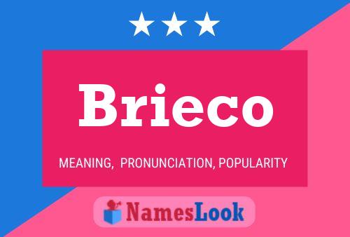 Brieco Name Poster