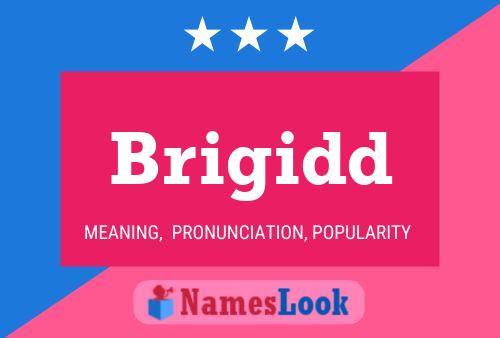 Brigidd Name Poster