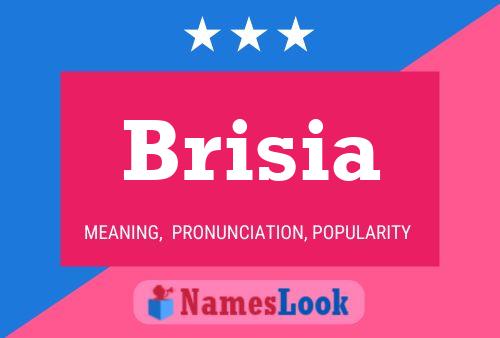 Brisia Name Poster