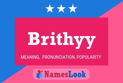 Brithyy Name Poster