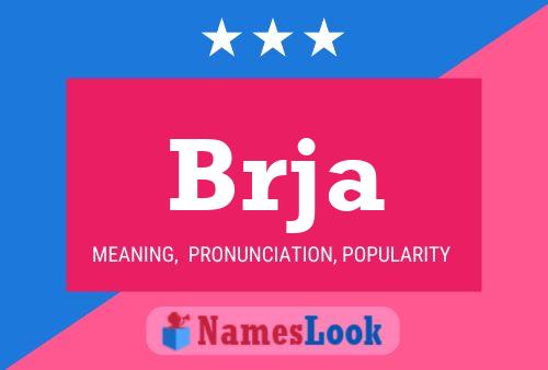 Brja Name Poster