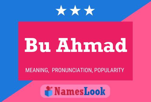 Bu Ahmad Name Poster