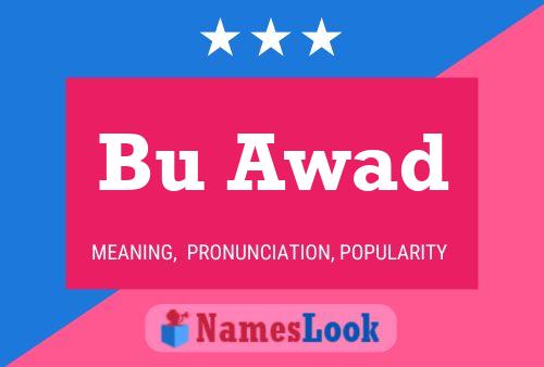 Bu Awad Name Poster