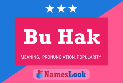 Bu Hak Name Poster