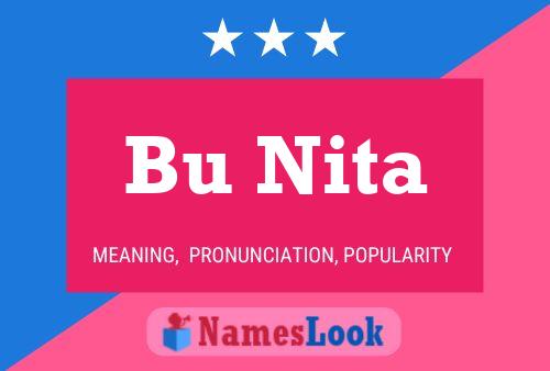 Bu Nita Name Poster