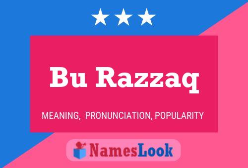 Bu Razzaq Name Poster