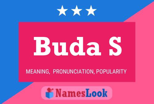 Buda S Name Poster