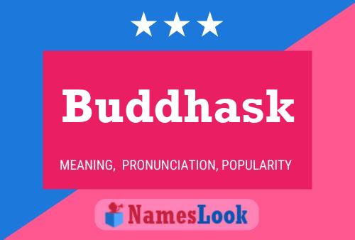 Buddhask Name Poster