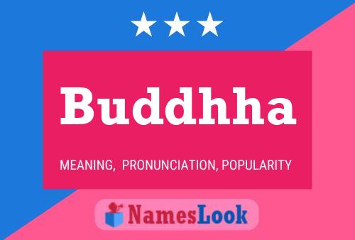 Buddhha Name Poster