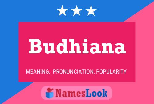 Budhiana Name Poster