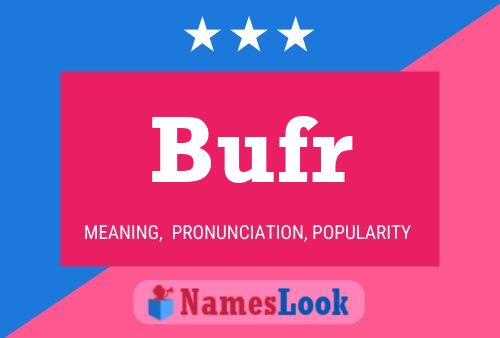 Bufr Name Poster