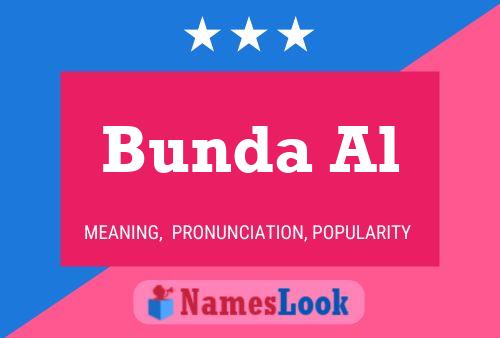 Bunda Al Name Poster