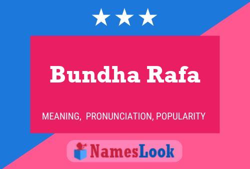 Bundha Rafa Name Poster