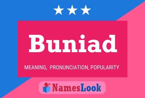 Buniad Name Poster