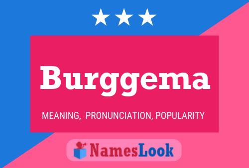 Burggema Name Poster