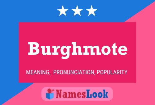 Burghmote Name Poster