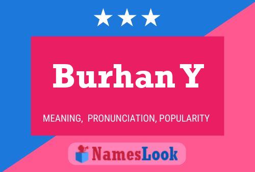 Burhan Y Name Poster