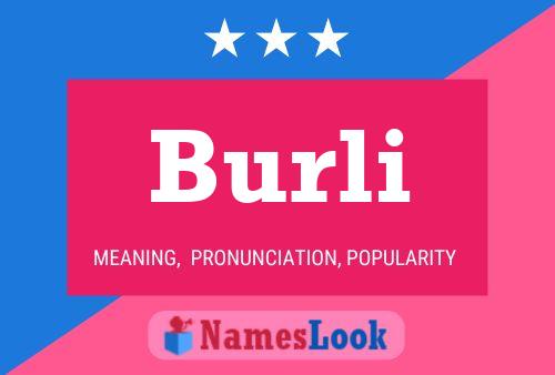 Burli Name Poster