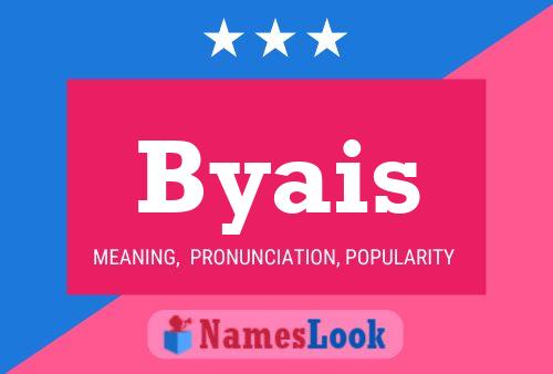 Byais Name Poster