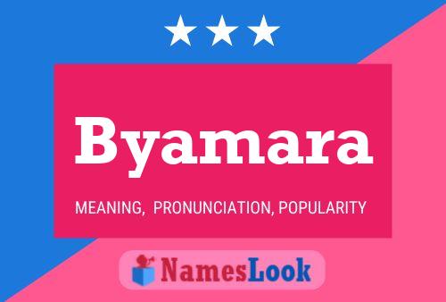 Byamara Name Poster