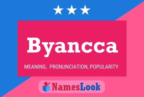 Byancca Name Poster