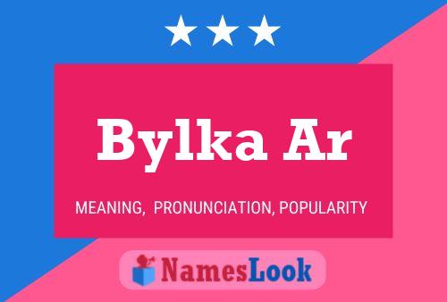 Bylka Ar Name Poster