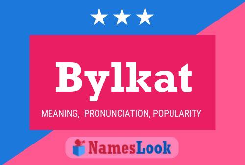 Bylkat Name Poster