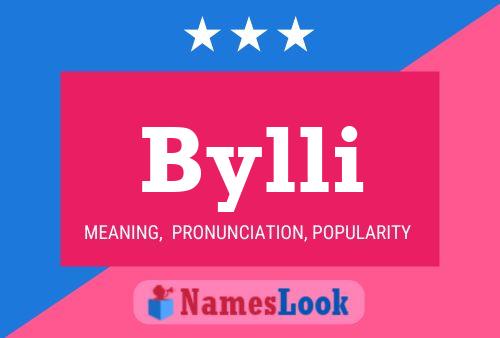 Bylli Name Poster