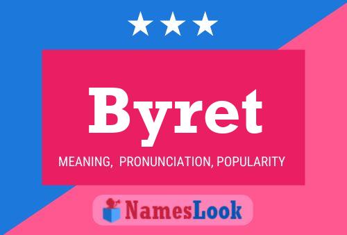 Byret Name Poster