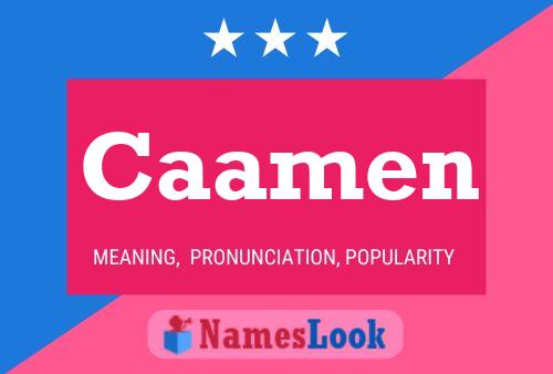 Caamen Name Poster